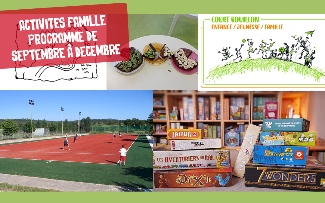 ACTIVITES FAMILLE : NOVEMBRE/DECEMBRE 2024