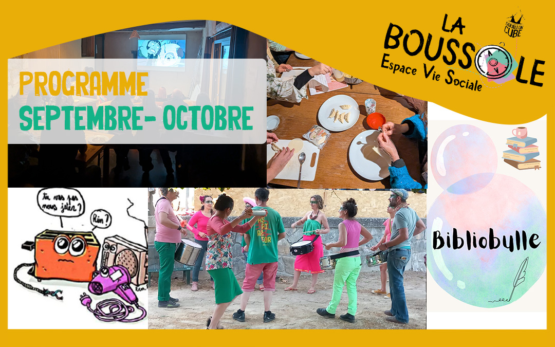 EVS LA BOUSSOLE : SEPTEMBRE/OCTOBRE C’est la reprise !