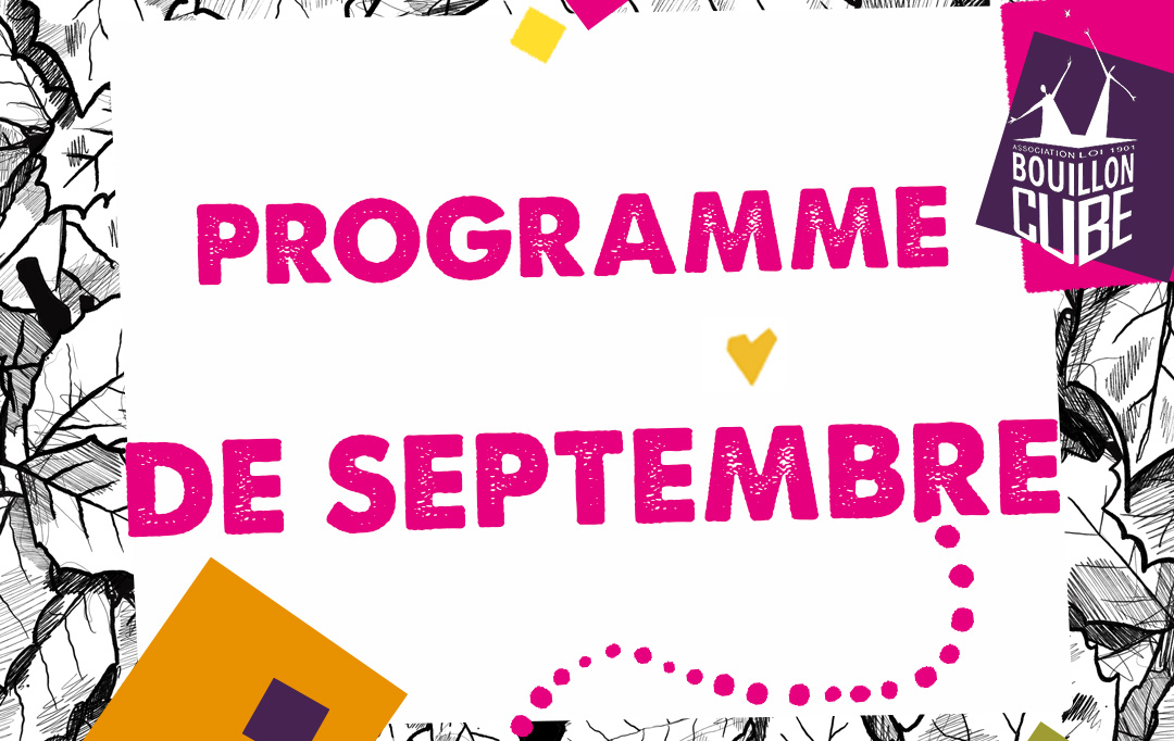 PROGRAMME DE SEPTEMBRE