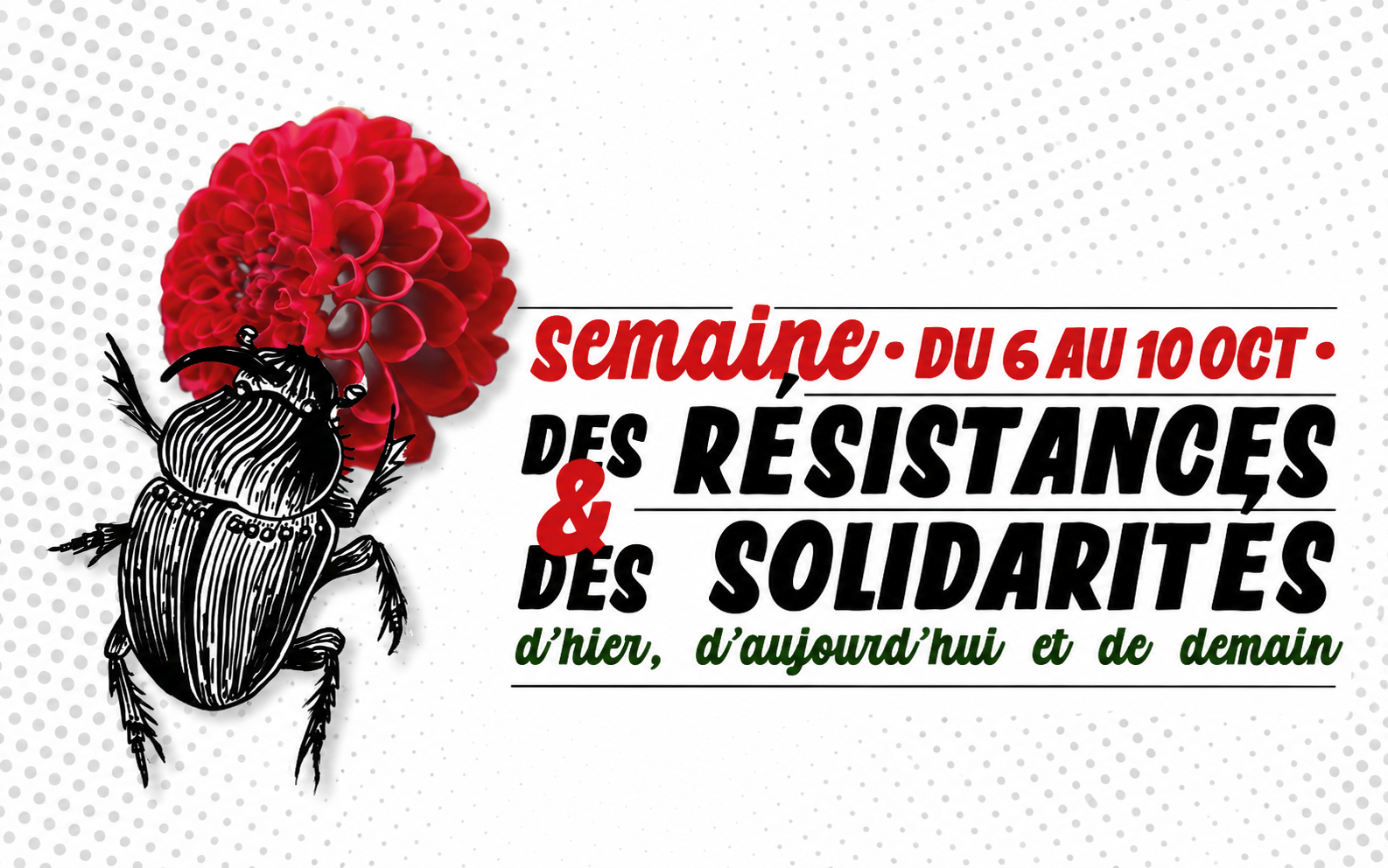 SEMAINE DES RESISTANCES ET DES SOLIDARITES